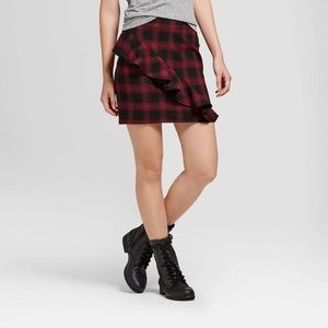 Mossimo Supply Co. Ruffle Mini Skirt